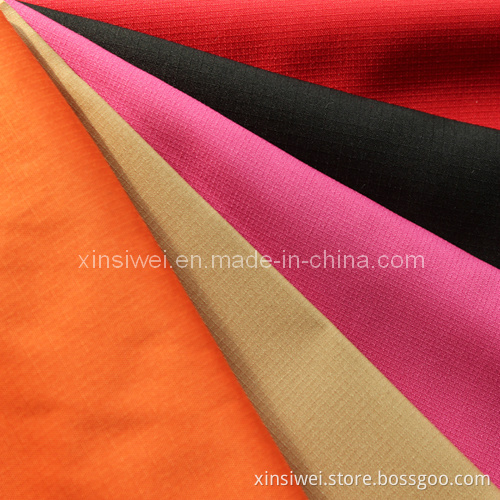 240t Check Pongee Fabric